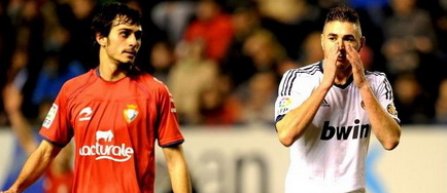 Fara Ronaldo, Real Madrid a remizat cu ultima clasata